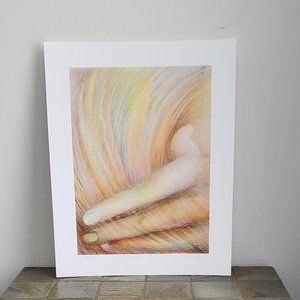 "Flowing" an Original Abstract Print